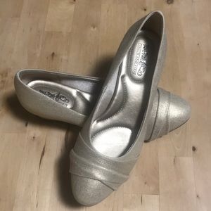 Coach and Four Wedge shoe